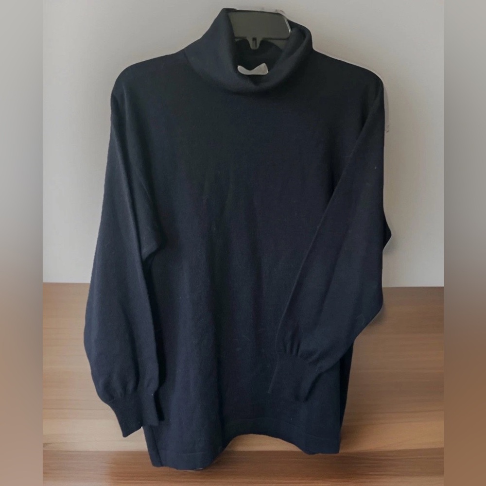 Vintage Academia Italian Laura Casini Merino extra soft wool XL